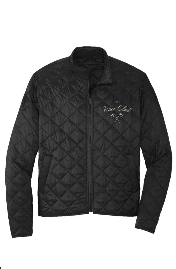 The Race Club Essentials Quilted Jacket